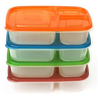   compartment Bento Lunch Box Containers (Set of 4) BPA Free