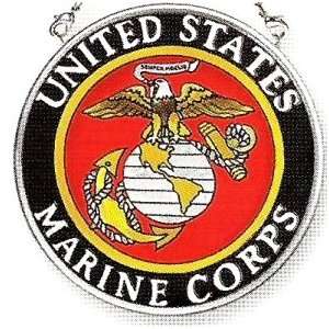   United States Marine Corps Logo, 3 1/2 Inch Circle