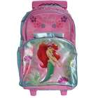 Disney Little Mermaid Ocean Beauty Full Size Rolling Backpack
