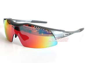 TOPEAK SPORTS Pro Cycling Glasses Sunglasses Gray  