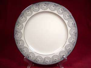 Royal Prestige Moon Shadow Dinner Plate Gray Floral  