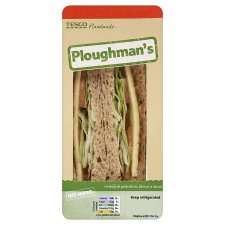 Tesco Ploughmans Sandwich   Groceries   Tesco Groceries