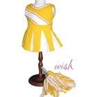   Clothes/clothing Fits American Girl   Yellow Cheerleader Outfit