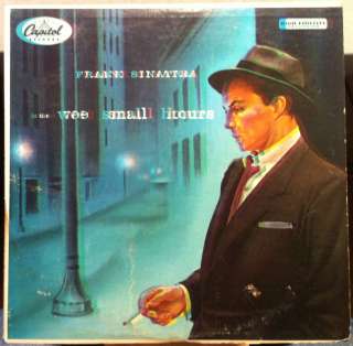 FRANK SINATRA in the wee small hours LP VG  W 581 Rare MIS PRINT PRESS 