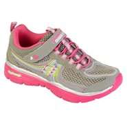 Skechers Girls Athletic Shoe Hovers   Gray 