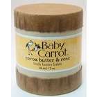 Wild Carrot Herbals Cocoa Butter & Rose Baby Body Butter 2 oz Cream