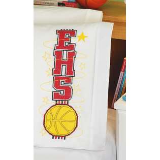 Janlynn Disney High School Musical Pillowcase Stamped Cross Stitch K 