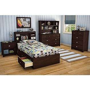   Willow collection Twin Mates bed Havana  For the Home Bedroom Beds
