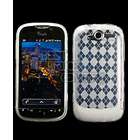 Luxmo Clear Flexi Skin Cover Diamond Grid for HTC My touch 4G