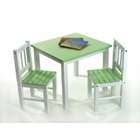 French Bistro Style Steel Table   Green