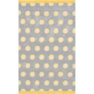 The Rug Market Ecconox Astaire Yellow 72347 Grey and Yellow and Cream 