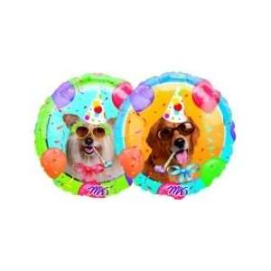  Doggie Birthday Party Streamers 18 Mylar Balloon Health 