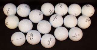 18 TOP FLITE GOLF BALLS EXCELLENT CONDITION USED  