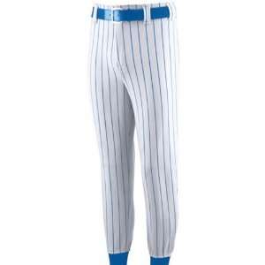  Augusta Sportswear Striped Softball/Baseball Pant WHITE 
