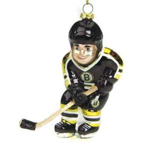  Pack of 4 NHL Boston Bruins 4 Glass Hockey Player 