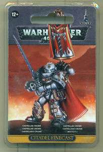 Warhammer 40K Finecast Grey Knight Castellan Crowe New/Sealed  