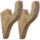  Menagerie Tuscan Crackle 2 inch Rod Brackets