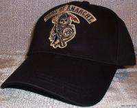 SONS OF ANARCHY Embroidered Grim Reaper Logo Baseball Cap HAT  
