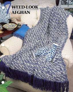 Tweed Look Afghan, Annies quick P hook crochet pattern  