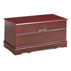 Wildon Home Cedar Chest with Locking Lid in Cherry