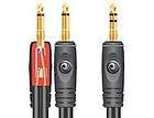  Series Stereo Cables 1/4 to Dual Mono 1/4 Insert 20ft. PW INS 20