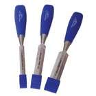   127135 Set of 3 Blue Poly Handle Chisels 1/2 Inch, 3/4 Inch, 1 Inch
