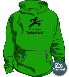 Intellivision Logo Retro Video Game Geek Nerd Hoodie  