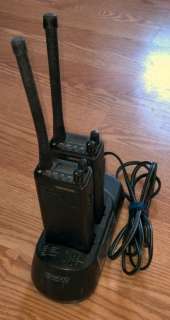 Lot of 2 Kenwood TK 250(G) Portable VHF Radio w/ Dual Charger Pair 2m 