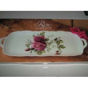 New Mauve Rose Collection Loaf Tray Platter  Kitchen 