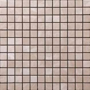 StoneSkin Peel n Stick 1 x 1 Mosaic in Burdur Beige 