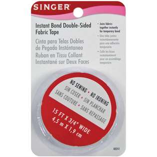 Singer Instant Bond Double Sided Fabric Tape 3/4X5 Yards 