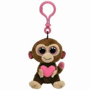  Ty Beanie Boos   Casanova Clip the Monkey Toys & Games