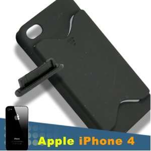  [Aftermarket Product] Apple iPhone 4 S Black Case Cover With Id 