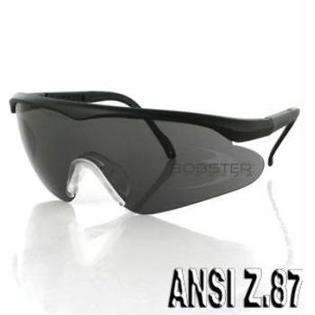 Bobster Eyewear ESB Shooting Glasses, 3 Interchangeable Lenses, ANSI 