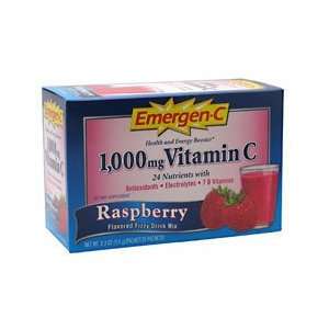  Emergen C Health and Energy Booster Raspberry 30/packs 
