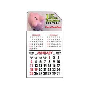   calendar 3 x 3 7/8   Calendar pad with a 12 page monthly