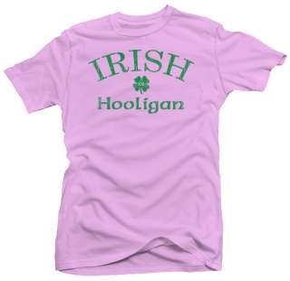 Irish Hooligan Ireland New Funny Retro Humor T shirt  