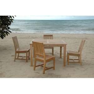  Windsor 47 Square Table + Rialto Dining Chair by Anderson 