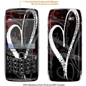   Skin STICKER for AT&T Blackberry Pearl 3G 9100 case cover pearl3G 394
