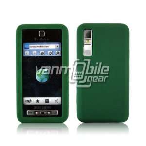  DARK GREEN SOFT SILICONE for SAMSUNG BEHOLD T919 