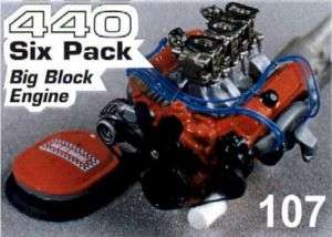 RGE107 Magnum 440 Six Pack Big Block Engine by Ross Gib  