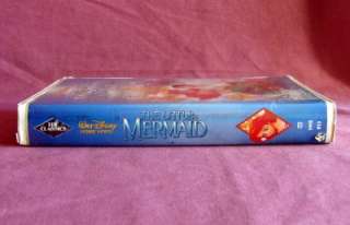 DISNEY THE LITTLE MERMAID (VHS) 1990 RARE BANNED COVER 012257913033 