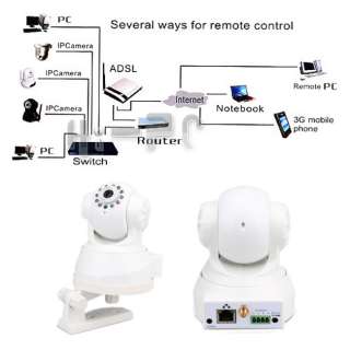 Wireless IP Webcam IR CCTV Camera Night Vision WiFi P/T  