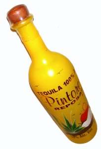 Pintoresco Tequila Hand Painted HUGE 3 LITER Sealed Bottle   LIMITED 