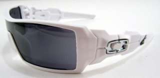 New Oakley Sunglasses T Pain Edition Oil Rig II Plsh White w/ Blk Irid 