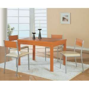 DINING TABLE SET MAPLE 