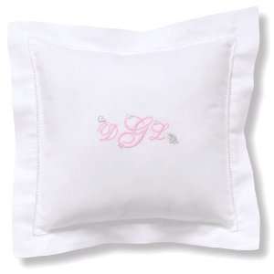    personalized embroidered baby pillow   girl