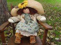 Little Souls Doll 1993 Gretchen Wilson Emily Sunflower Hat 24 