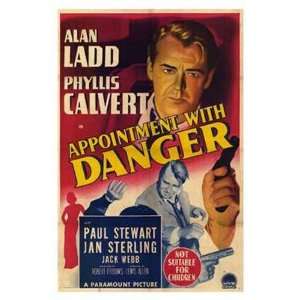 Appointment with Danger 11 x 17 Poster 