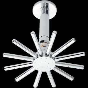  Cloudburst fixed showerhead with ceiling mounting arm 
